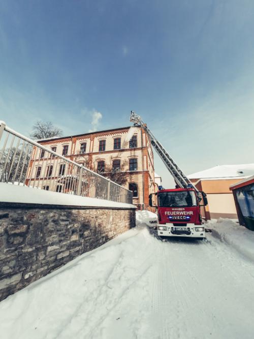 Feuerwehreinsatz Haus III